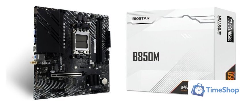 Материнская плата BIOSTAR B850MT2-E DJ Ver. 6.1 - Изображение №4 — Интернет-магазин Time-Shop