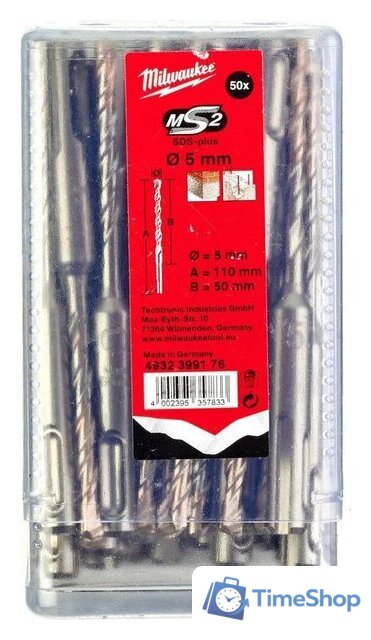 Набор буров Milwaukee 4932399176 - Изображение №1 — Интернет-магазин Time-Shop