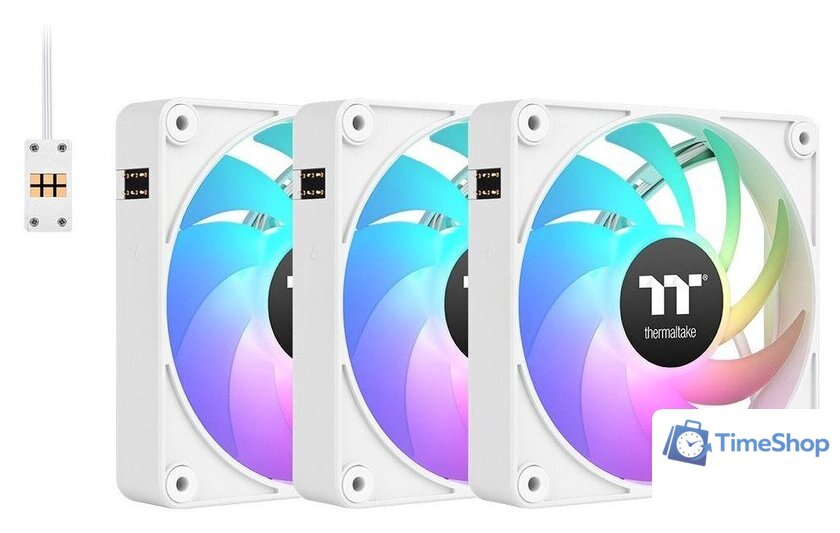 Комплект вентиляторов для корпуса Thermaltake CT140 EX ARGB CL-F191-PL14SW-A - Изображение №1 — Интернет-магазин Time-Shop