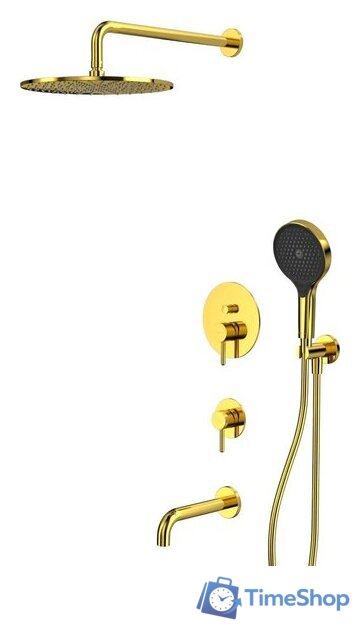 Душевая система  Whitecross Y YSET07TOPGL (золото) - Изображение №1 — Интернет-магазин Time-Shop
