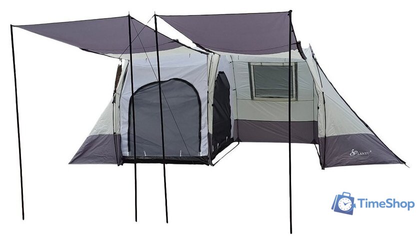 Кемпинговая палатка LanYu 1123 (темно-серый/светло-серый) - Изображение №1 — Интернет-магазин Time-Shop