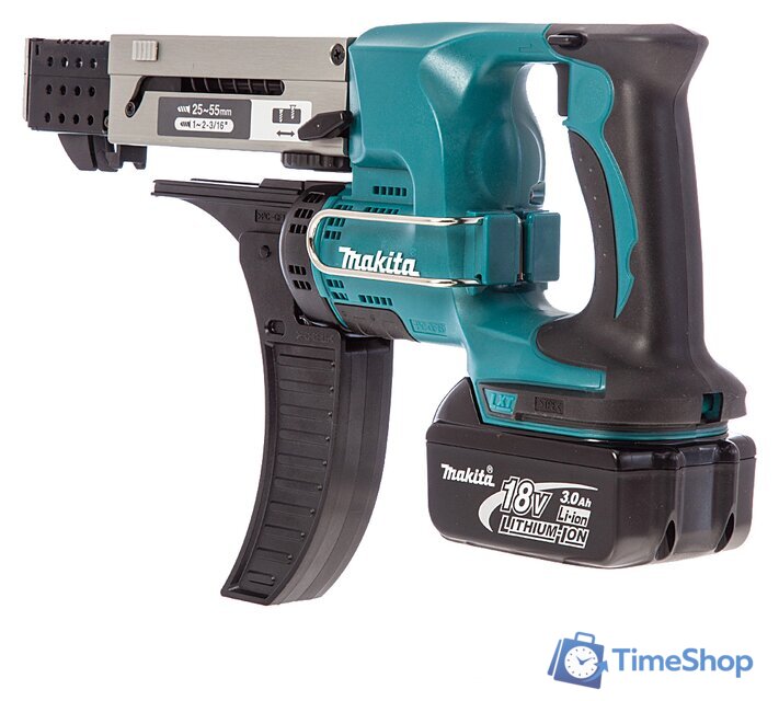 Шуруповерт для гипсокартона Makita DFR550RFE (с 2-мя АКБ, кейс) - Изображение №2 — Интернет-магазин Time-Shop