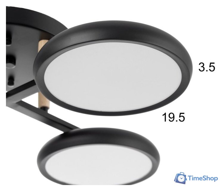 Подвесная люстра BayerLux Алис 10059022 (черный) - Изображение №9 — Интернет-магазин Time-Shop