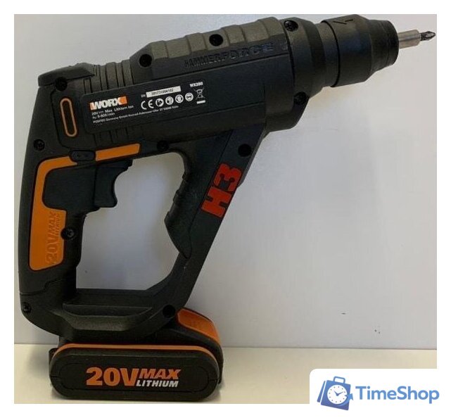 Перфоратор Worx WX390.1 (с 2-мя АКБ, кейс) - Изображение №6 — Интернет-магазин Time-Shop