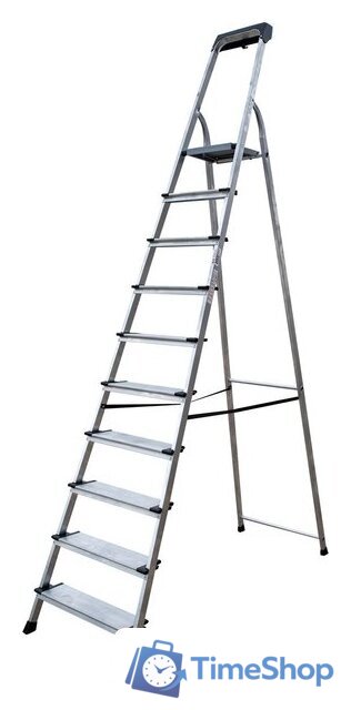 Лестница-стремянка Новая высота NV 2118 (10 ступеней) - Изображение №1 — Интернет-магазин Time-Shop