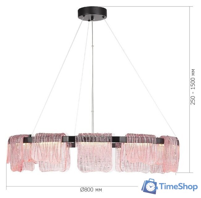 Подвесная люстра ST Luce SL6021.403.66 - Изображение №6 — Интернет-магазин Time-Shop