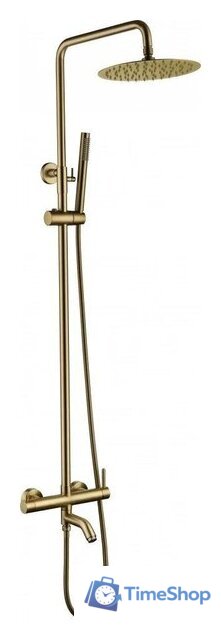 Душевая система  Grocenberg GB7099 (золото матовый) - Изображение №1 — Интернет-магазин Time-Shop