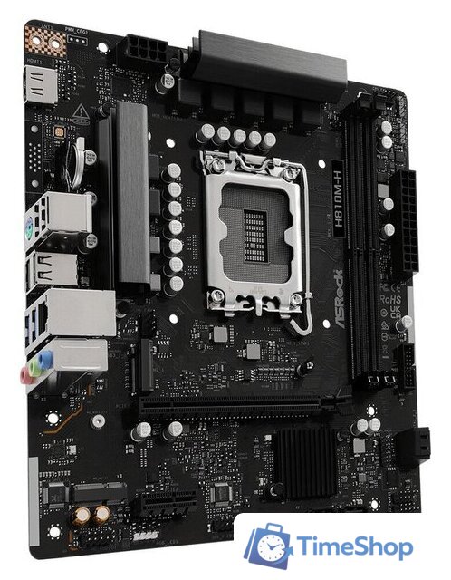 Материнская плата ASRock H810M-H - Изображение №2 — Интернет-магазин Time-Shop