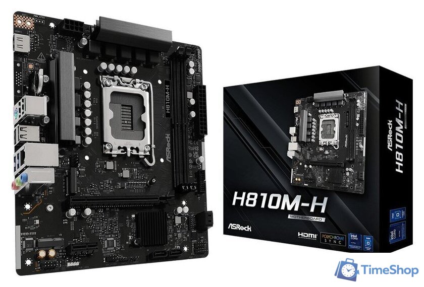 Материнская плата ASRock H810M-H - Изображение №5 — Интернет-магазин Time-Shop