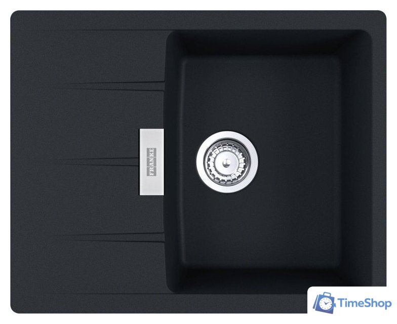 Кухонная мойка Franke Centro CNG 611-62 114.0687.313 (матовый черный) - Изображение №1 — Интернет-магазин Time-Shop