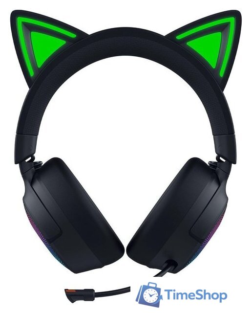 Наушники Razer Kraken Kitty V3 Pro (черный) - Изображение №3 — Интернет-магазин Time-Shop