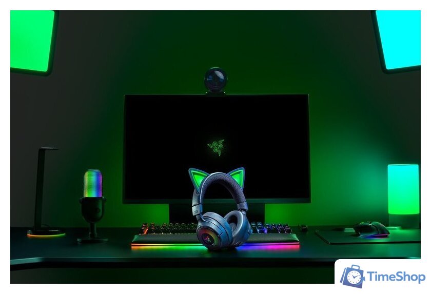 Наушники Razer Kraken Kitty V3 Pro (черный) - Изображение №14 — Интернет-магазин Time-Shop