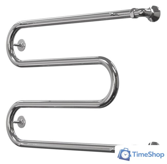 Полотенцесушитель Granula М-образный с 2-мя полками 50х50 см - Изображение №1 — Интернет-магазин Time-Shop