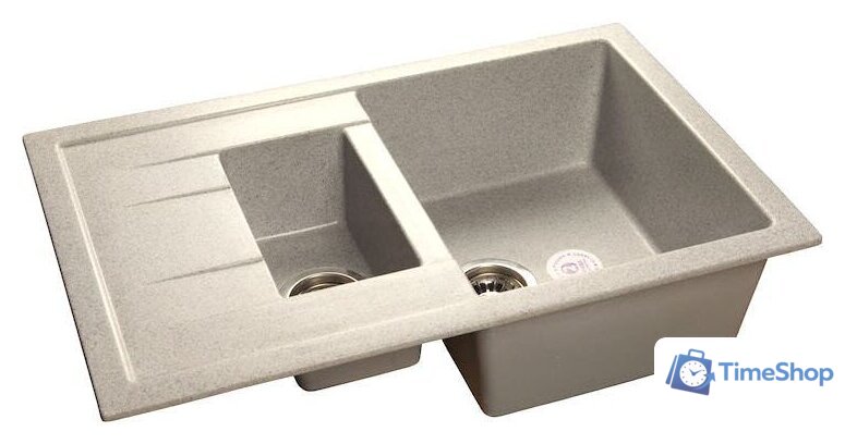 Кухонная мойка GranFest GF-Q775KL (серый) - Изображение №1 — Интернет-магазин Time-Shop