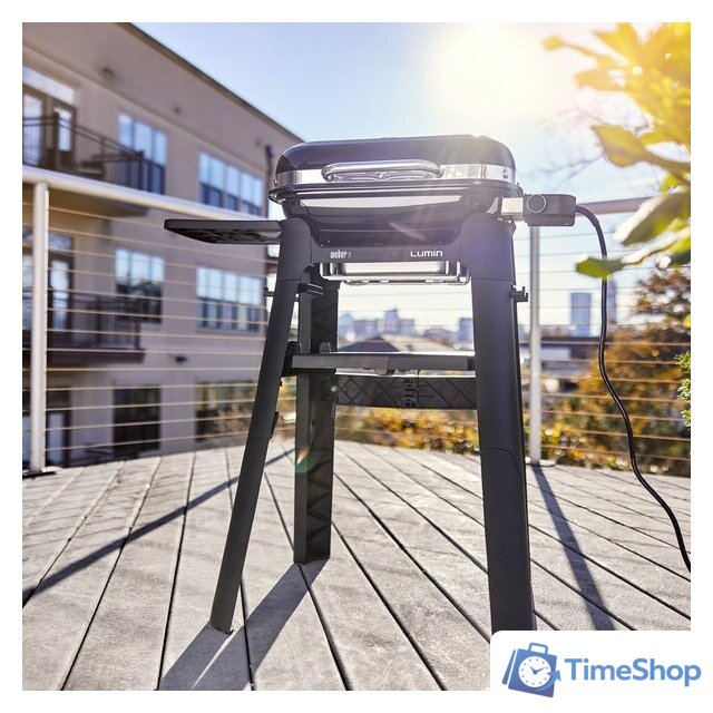 Электрогриль Weber Lumin Compact Black 91010879 - Изображение №2 — Интернет-магазин Time-Shop