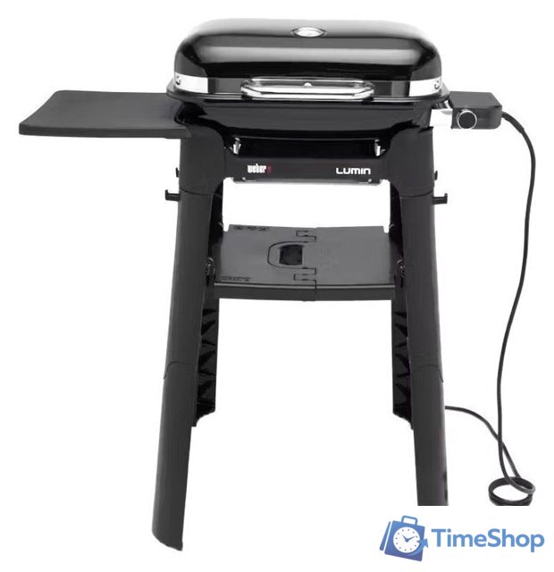 Электрогриль Weber Lumin Compact Black 91010879 - Изображение №1 — Интернет-магазин Time-Shop