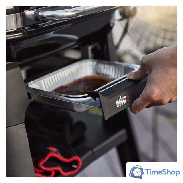Электрогриль Weber Lumin Compact Black 91010879 - Изображение №5 — Интернет-магазин Time-Shop