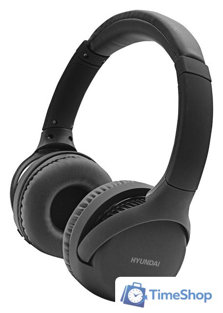 Наушники Hyundai H-HP101 (черный) - Изображение №1 — Интернет-магазин Time-Shop