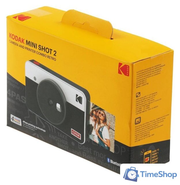 Фотоаппарат Kodak Mini Shot 2 C210R (черный/белый) - Изображение №15 — Интернет-магазин Time-Shop