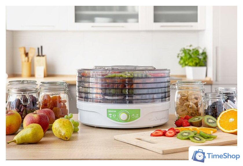 Сушилка для овощей и фруктов Sencor SFD 1205WH - Изображение №11 — Интернет-магазин Time-Shop