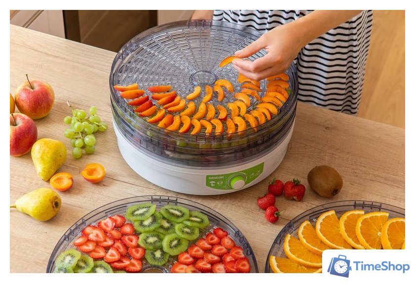 Сушилка для овощей и фруктов Sencor SFD 1205WH - Изображение №9 — Интернет-магазин Time-Shop