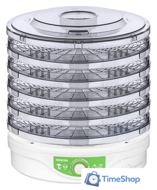 Сушилка для овощей и фруктов Sencor SFD 1205WH - Изображение №4 — Интернет-магазин Time-Shop