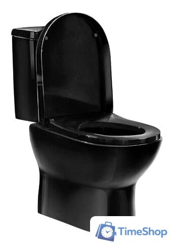 Унитаз напольный AV Engineering Torre AVFTNR2646B (без бачка) - Изображение №1 — Интернет-магазин Time-Shop