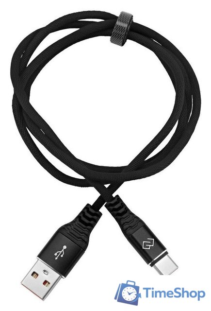 Кабель Digma DG-USBA-С-1M-27W USB Type-A - USB Type-C (1 м, черный) - Изображение №3 — Интернет-магазин Time-Shop
