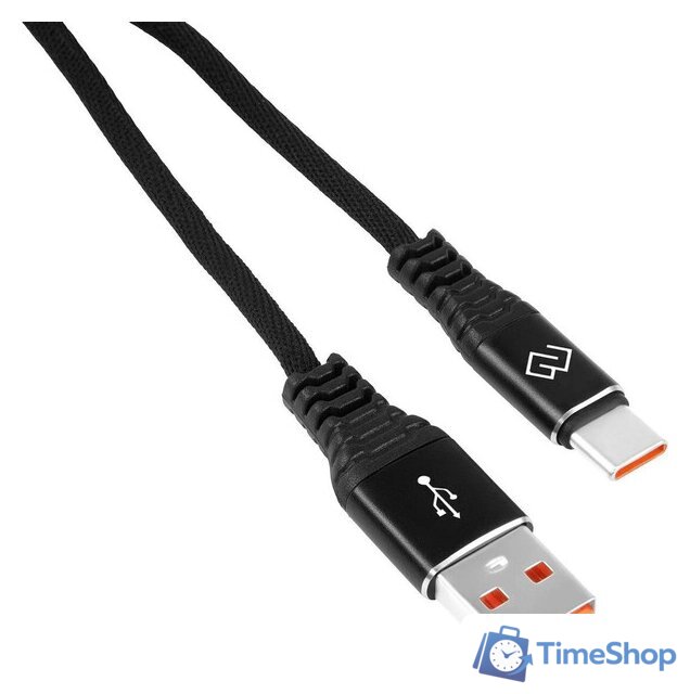 Кабель Digma DG-USBA-С-1M-27W USB Type-A - USB Type-C (1 м, черный) - Изображение №6 — Интернет-магазин Time-Shop
