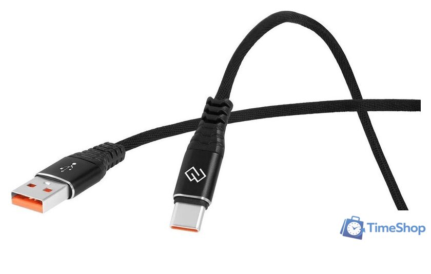 Кабель Digma DG-USBA-С-1M-27W USB Type-A - USB Type-C (1 м, черный) - Изображение №9 — Интернет-магазин Time-Shop