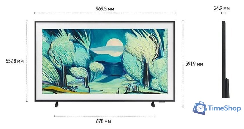 Телевизор Samsung The Frame QLED LS03F QE43LS03FAUXRU - Изображение №8 — Интернет-магазин Time-Shop
