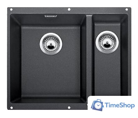 Кухонная мойка Blanco Rotan 340/160-U 523077 (антрацит) - Изображение №1 — Интернет-магазин Time-Shop