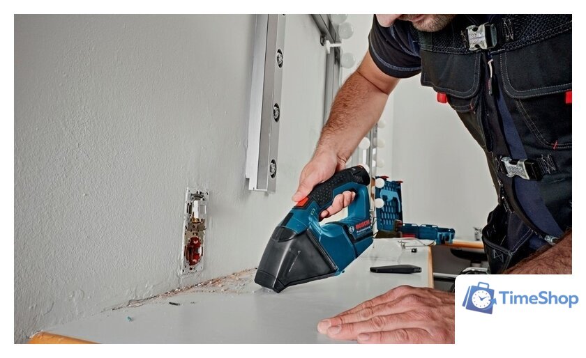 Пылесос Bosch GAS 12V Professional 0 601 9E3 000 (без аккумулятора) - Изображение №9 — Интернет-магазин Time-Shop