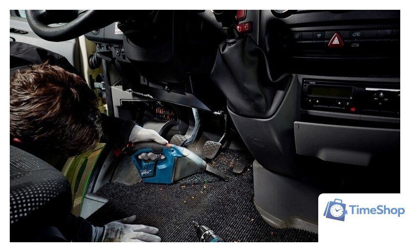 Пылесос Bosch GAS 12V Professional 0 601 9E3 000 (без аккумулятора) - Изображение №11 — Интернет-магазин Time-Shop