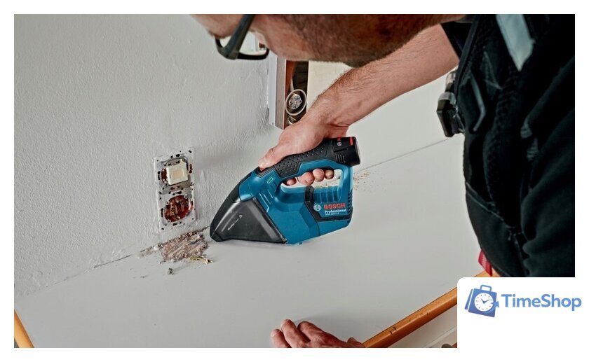 Пылесос Bosch GAS 12V Professional 0 601 9E3 000 (без аккумулятора) - Изображение №10 — Интернет-магазин Time-Shop