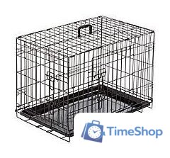 Клетка Duvo Plus Pet Kennel XX-Large 780/484/DV (черный) - Изображение №1 — Интернет-магазин Time-Shop