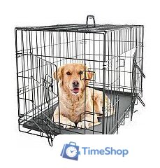 Клетка Duvo Plus Pet Kennel XX-Large 780/484/DV (черный) - Изображение №4 — Интернет-магазин Time-Shop