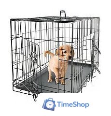Клетка Duvo Plus Pet Kennel XX-Large 780/484/DV (черный) - Изображение №5 — Интернет-магазин Time-Shop