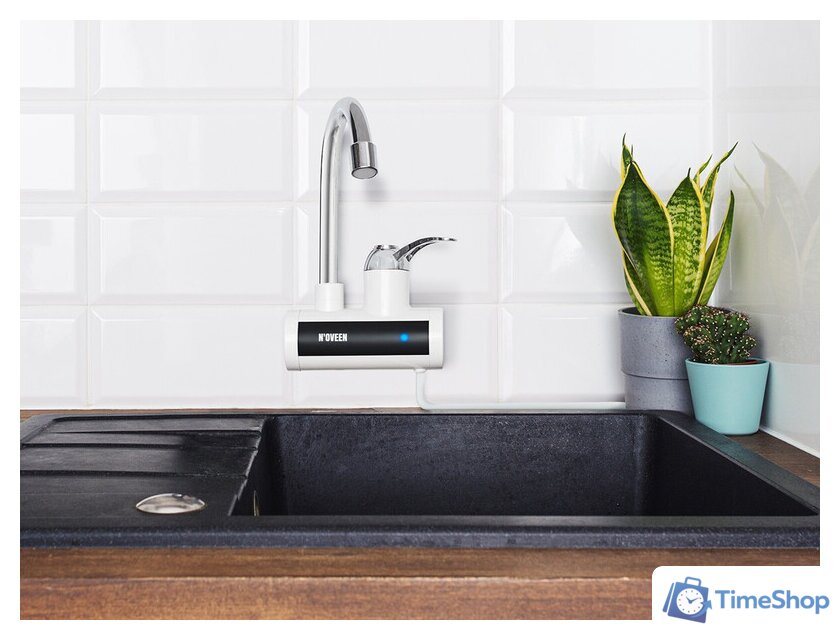 Проточный электрический водонагреватель-кран N'oveen IWH150 - Изображение №7 — Интернет-магазин Time-Shop