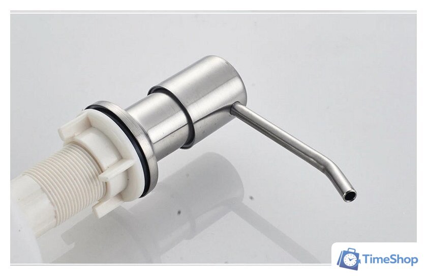 Кухонная мойка БелЭворс Rio + смеситель W4998-4 + дозатор L405-1 (серый/сатин) - Изображение №5 — Интернет-магазин Time-Shop