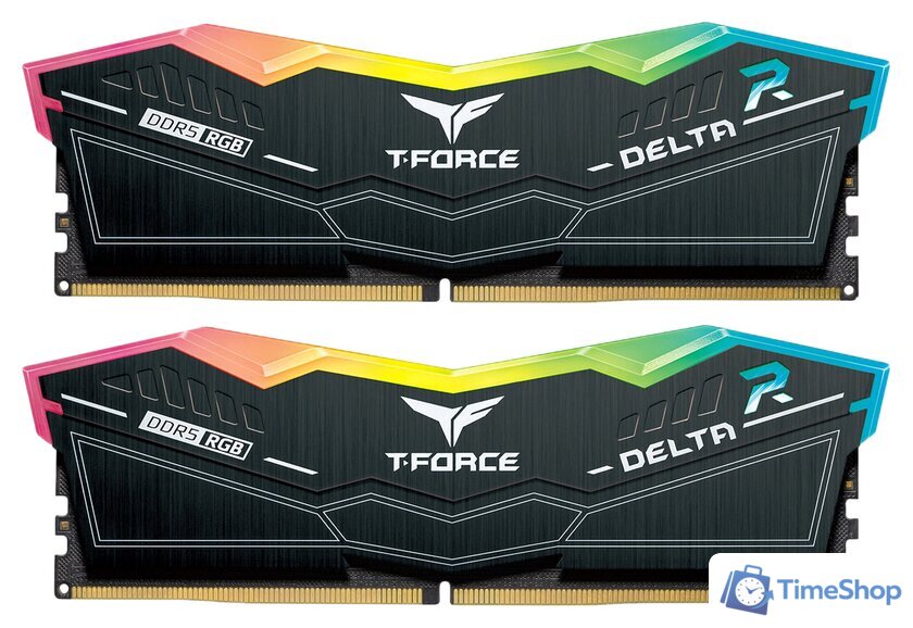 Оперативная память Team T-Force Delta RGB 2x32ГБ DDR5 6000 МГц FF3D564G6000HC38ADC01 - Изображение №1 — Интернет-магазин Time-Shop