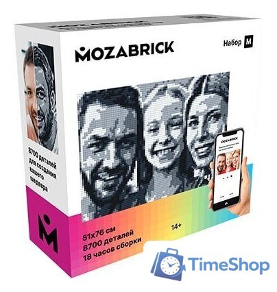 Фотоконструктор Mozabrick Фото-конструктор. Набор M 60003 - Изображение №1 — Интернет-магазин Time-Shop