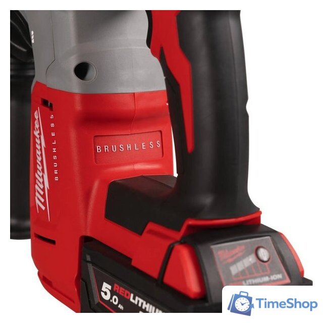 Перфоратор Milwaukee M18 BLHXMC-502X 4933499459 (с 2-мя АКБ, кейс) - Изображение №4 — Интернет-магазин Time-Shop