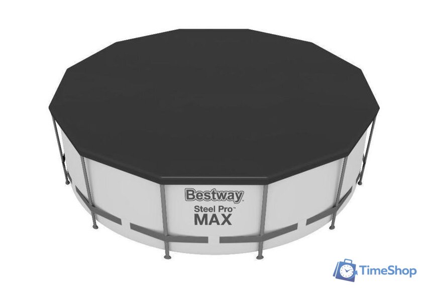 Каркасный бассейн Bestway Steel Pro Max 56420 BW (366х122) - Изображение №4 — Интернет-магазин Time-Shop