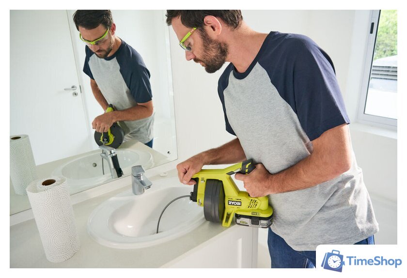 Прочистная машинка Ryobi R18DA-0 5133004642 (без АКБ) - Изображение №6 — Интернет-магазин Time-Shop