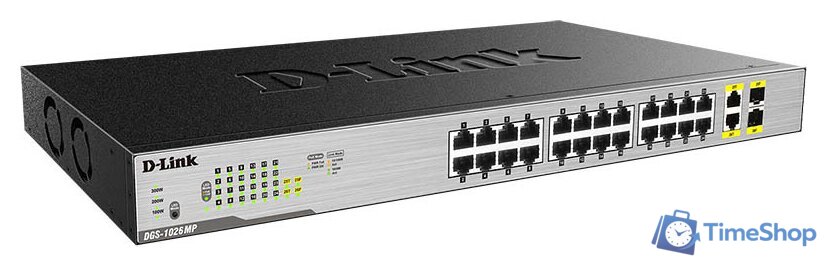 Неуправляемый коммутатор D-Link DGS-1026MP/A1A - Изображение №1 — Интернет-магазин Time-Shop