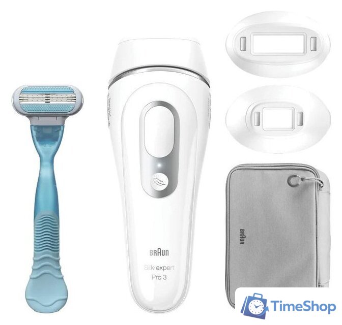 Фотоэпилятор Braun Silk-expert Pro 3 PL3121 IPL - Изображение №3 — Интернет-магазин Time-Shop