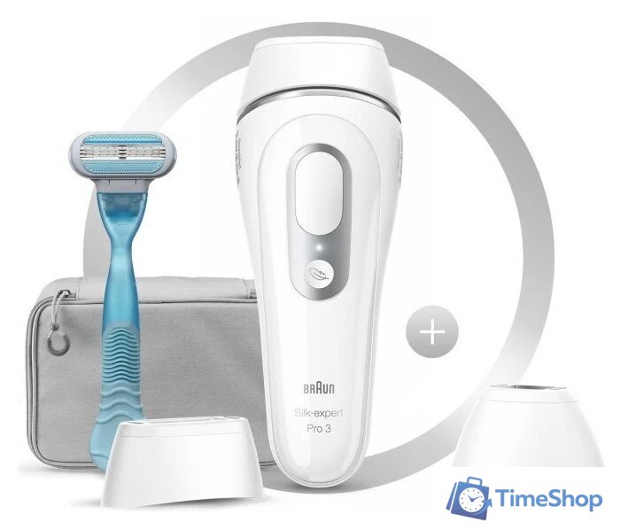 Фотоэпилятор Braun Silk-expert Pro 3 PL3121 IPL - Изображение №1 — Интернет-магазин Time-Shop