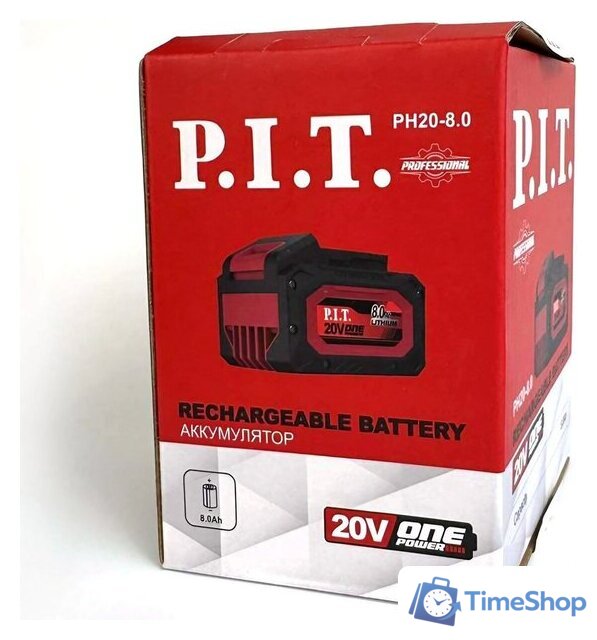 Аккумулятор P.I.T. PH20-8.0 (20В/6 Ач) - Изображение №3 — Интернет-магазин Time-Shop