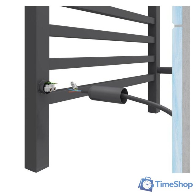 Полотенцесушитель TERMINUS Ватикан П8 500х800 (quick touch, графит) - Изображение №2 — Интернет-магазин Time-Shop
